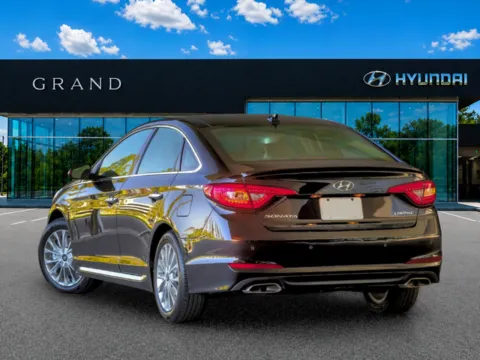 Brown 2015 Hyundai Sonata Limited for sale in Canton, GA