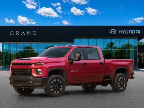Blue 2023 Chevrolet Silverado 2500 HD Custom for sale in Canton, GA