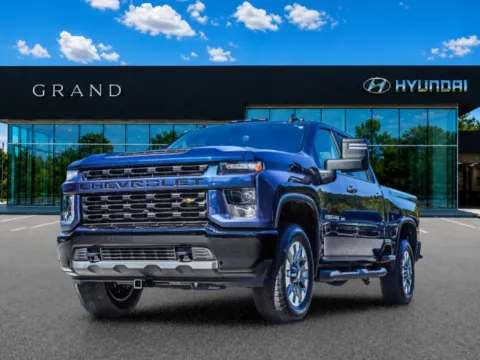 Blue 2023 Chevrolet Silverado 2500 HD Custom for sale in Canton, GA