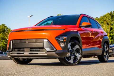 Orange 2026 Hyundai Kona Limited for sale in Canton, GA