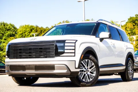 White 2026 Hyundai Palisade Hybrid Blue SEL for sale in Canton, GA