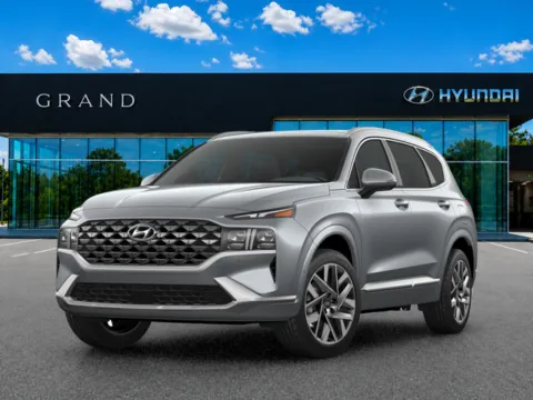 Blue 2022 Hyundai Santa Fe SEL for sale in Canton, GA