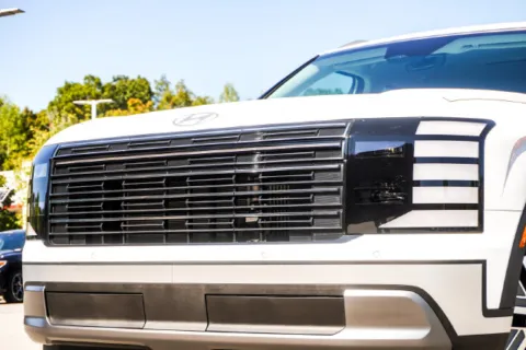 Photos of 2026 Hyundai Palisade Hybrid Blue SEL for sale in Canton, GA at Grand Hyundai of Canton