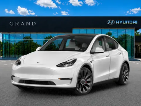 White 2022 Tesla Model Y Performance for sale in Canton, GA