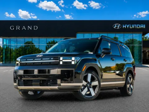 Black 2027 Hyundai Santa Fe Hybrid Limited for sale in Canton, GA