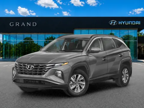 White 2022 Hyundai Tucson Hybrid Limited for sale in Canton, GA