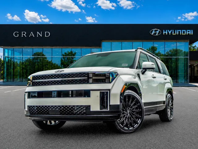 White 2026 Hyundai Santa Fe Hybrid Calligraphy for sale in Canton, GA