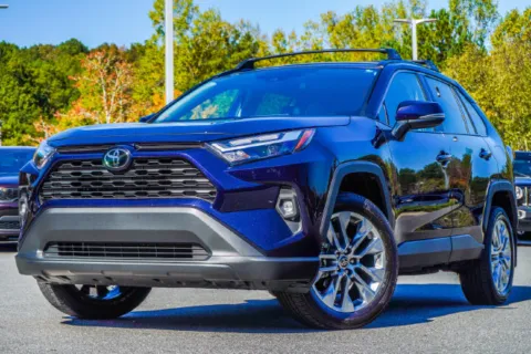 Blue 2025 Toyota RAV4 XLE Premium for sale in Canton, GA