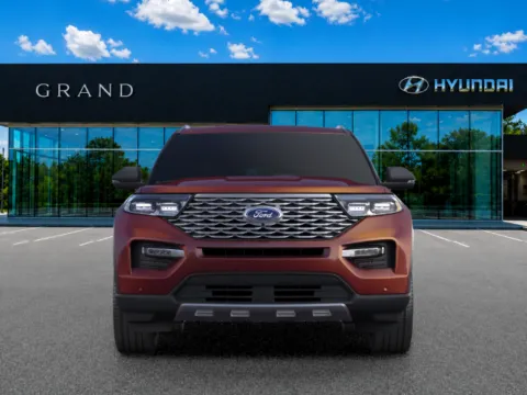White 2020 Ford Explorer Limited for sale in Canton, GA