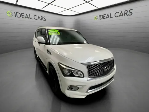 Another view of 2015 INFINITI QX80 4d SUV RWD for sale in Mesa, AZ at Ideal Cars Service Center