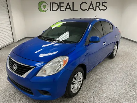 Blue 2013 Nissan Versa 4d Sedan SV for sale in Mesa, AZ