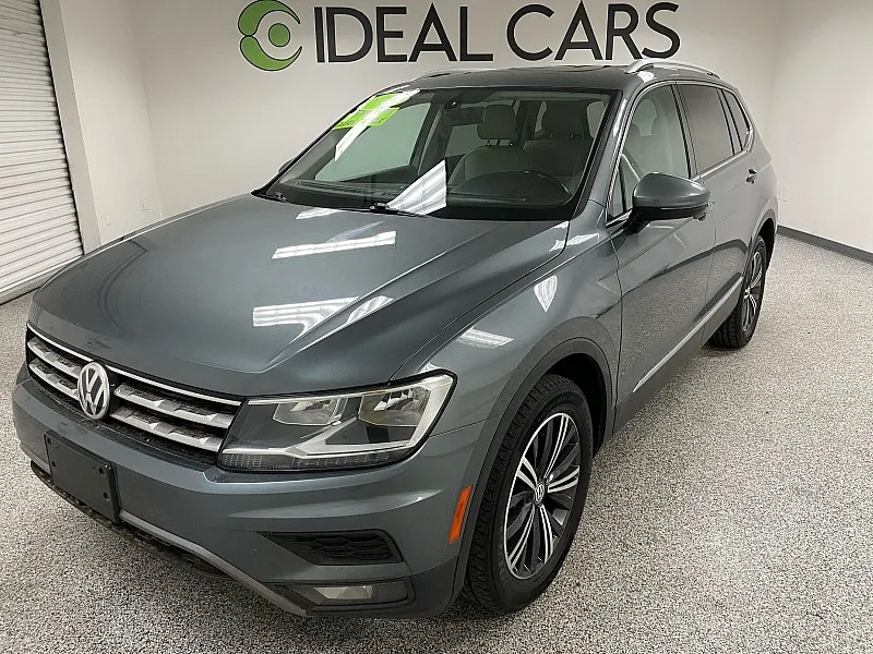 Blue 2018 Volkswagen Tiguan 4d SUV SEL for sale in Mesa, AZ