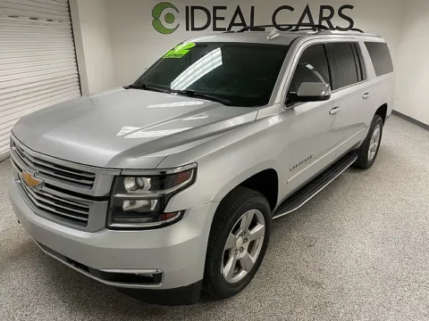 Silver 2018 Chevrolet Suburban 4d SUV RWD Premier for sale in Mesa, AZ