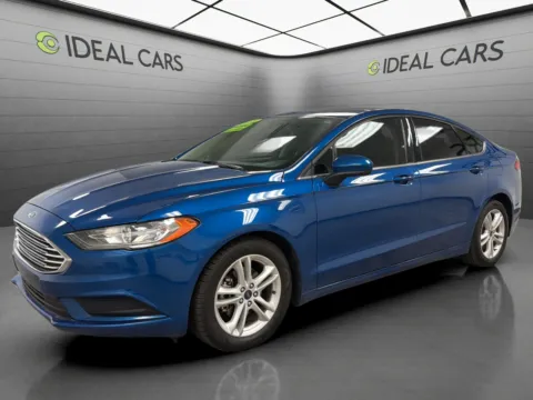 Blue 2018 Ford Fusion SE for sale in Mesa, AZ