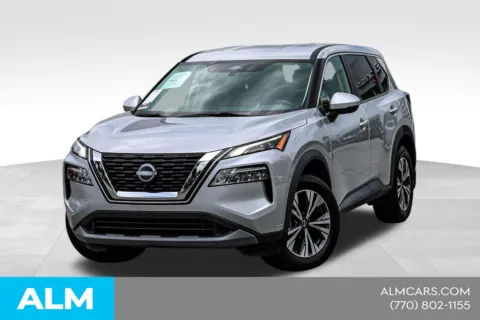 Silver 2022 Nissan Rogue SV for sale in Newnan, GA