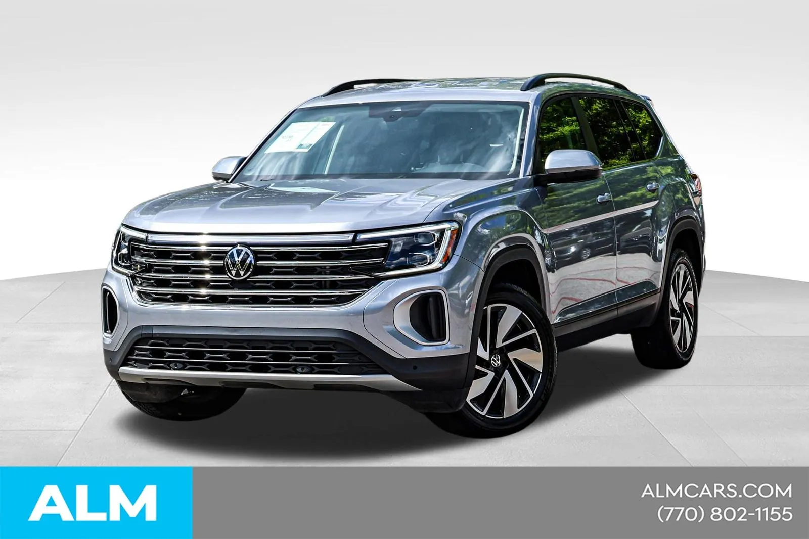 Silver 2024 Volkswagen Atlas 2.0T SE w/Technology for sale in Newnan, GA