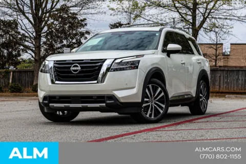 Photos of 2024 Nissan Pathfinder Platinum for sale in Newnan, GA at ALM Nissan Newnan