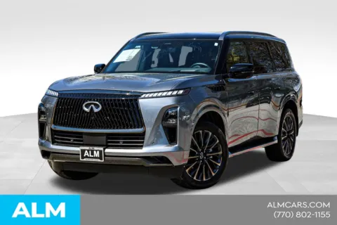 Black 2025 INFINITI QX80 AUTOGRAPH for sale in Newnan, GA