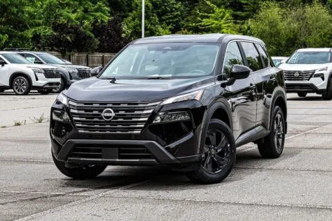 Black 2026 Nissan Rogue SV w/ Lifetime Powertrain Warranty for sale in Newnan, GA