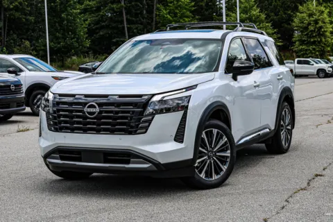 White 2026 Nissan Pathfinder Platinum for sale in Newnan, GA