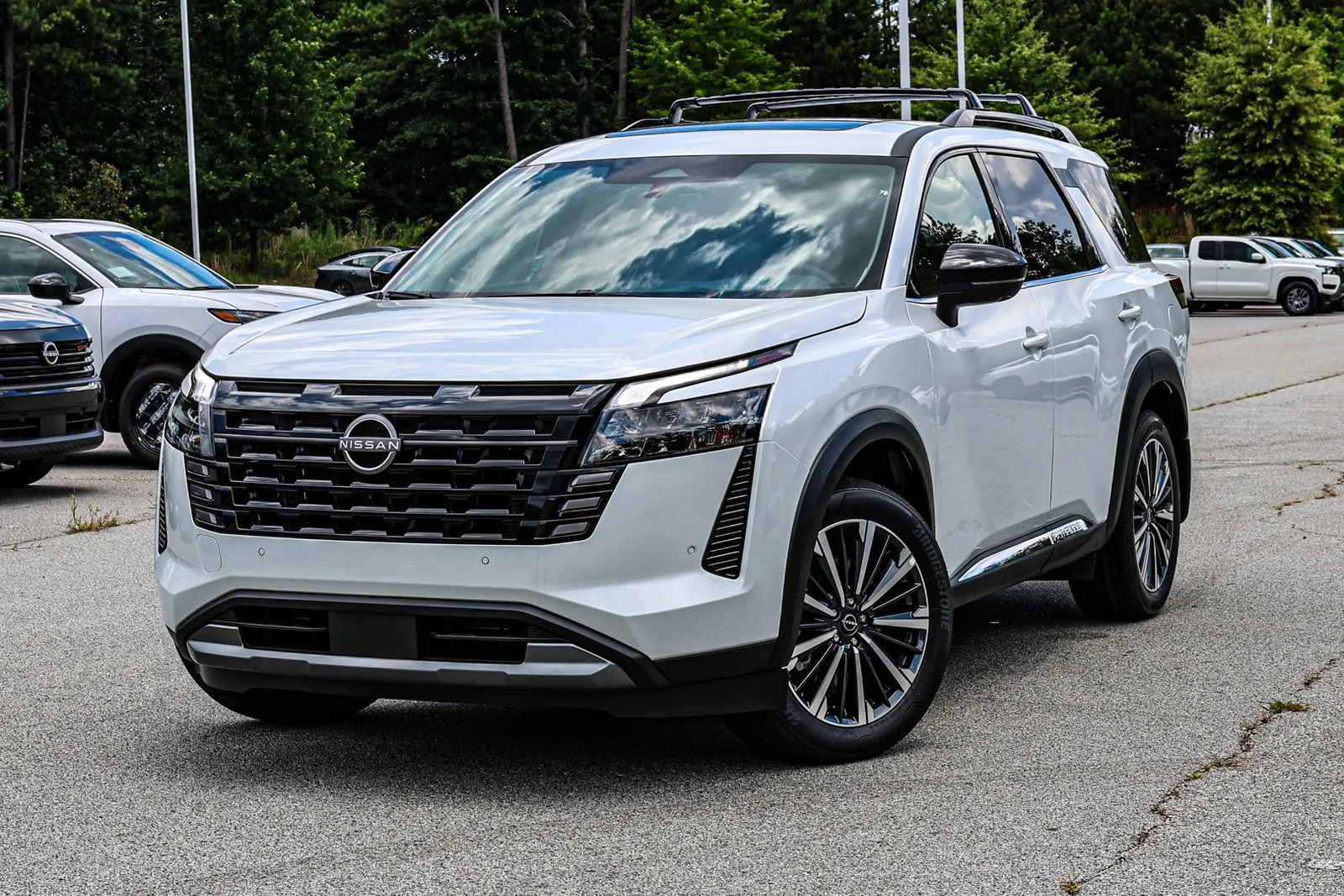 White 2026 Nissan Pathfinder Platinum for sale in Newnan, GA