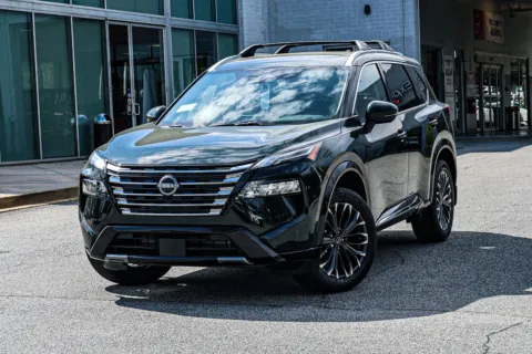 Black 2026 Nissan Rogue Platinum w/ Lifetime Powertrain Warranty for sale in Newnan, GA