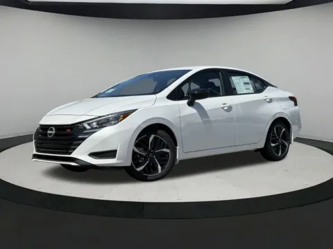 White 2025 Nissan Versa 1.6 SR w/ Lifetime Powertrain Warranty for sale in Newnan, GA