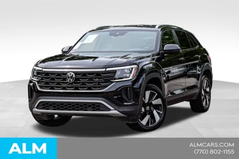 Black 2025 Volkswagen Atlas Cross Sport 2.0T SE w/Technology for sale in Newnan, GA