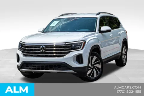 White 2025 Volkswagen Atlas 2.0T SE w/Technology for sale in Newnan, GA