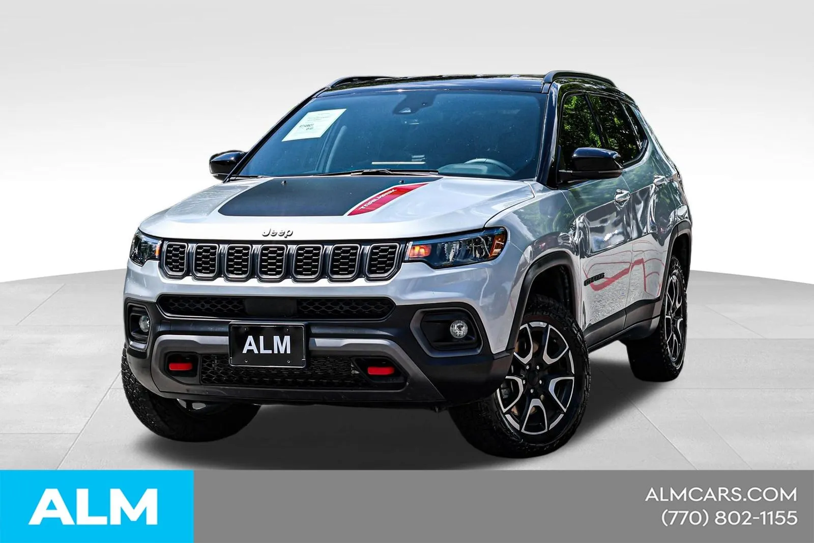 Silver 2024 Jeep Compass Trailhawk for sale in Newnan, GA