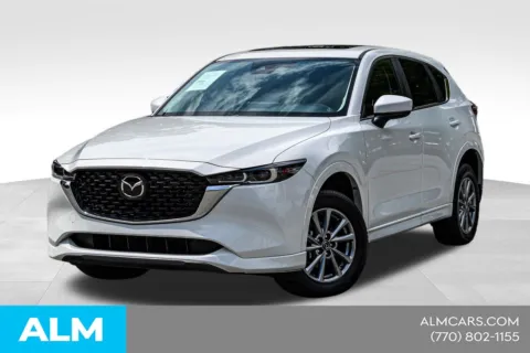 White 2025 Mazda CX-5 2.5 S Preferred Package for sale in Newnan, GA