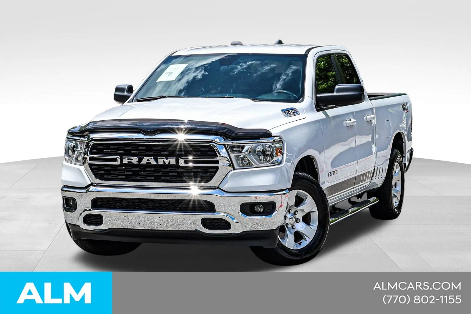 White 2022 Ram 1500 Big Horn/Lone Star for sale in Newnan, GA