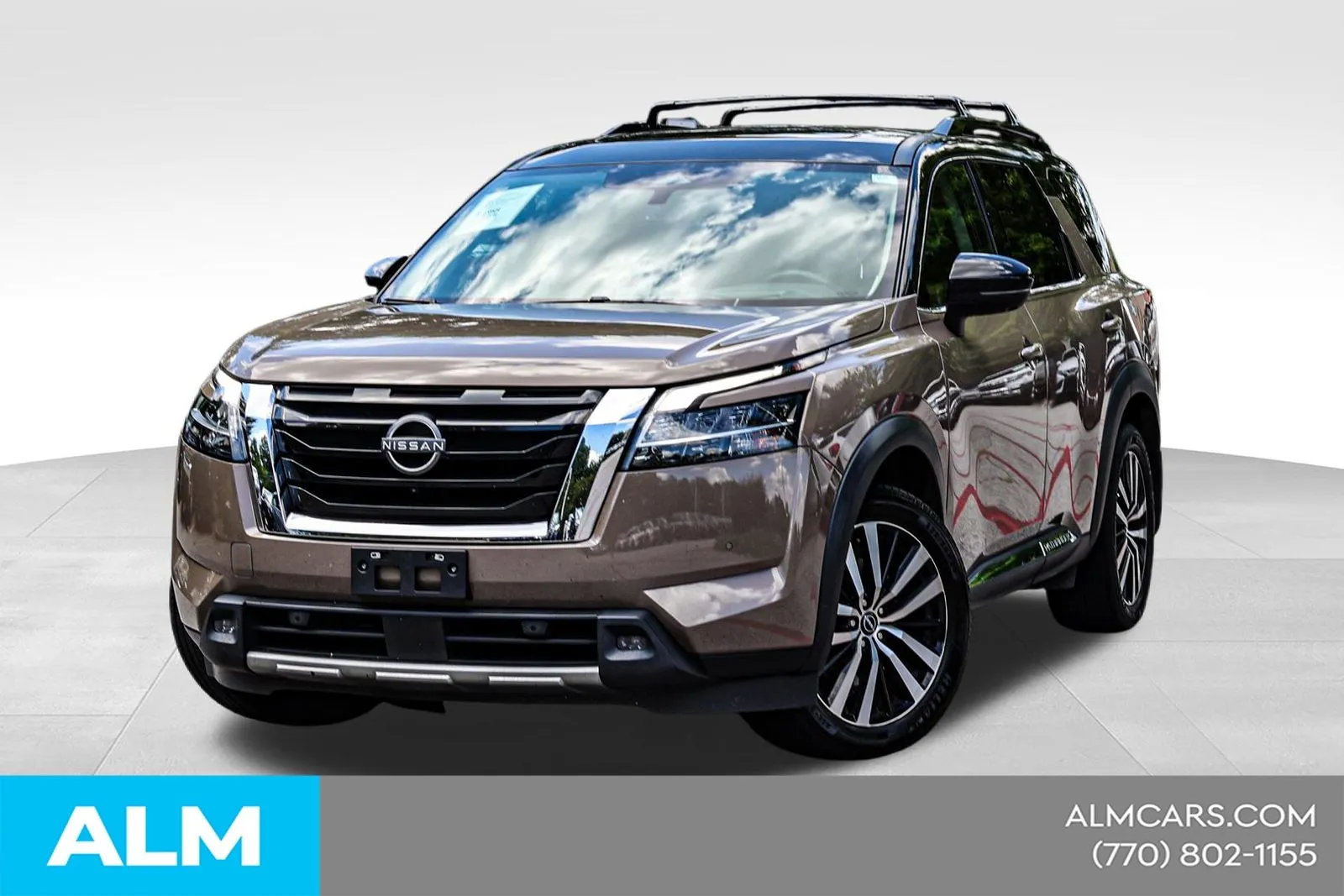 Black 2023 Nissan Pathfinder Platinum for sale in Newnan, GA