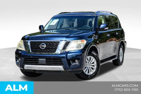 Blue 2017 Nissan Armada SV for sale in Newnan, GA