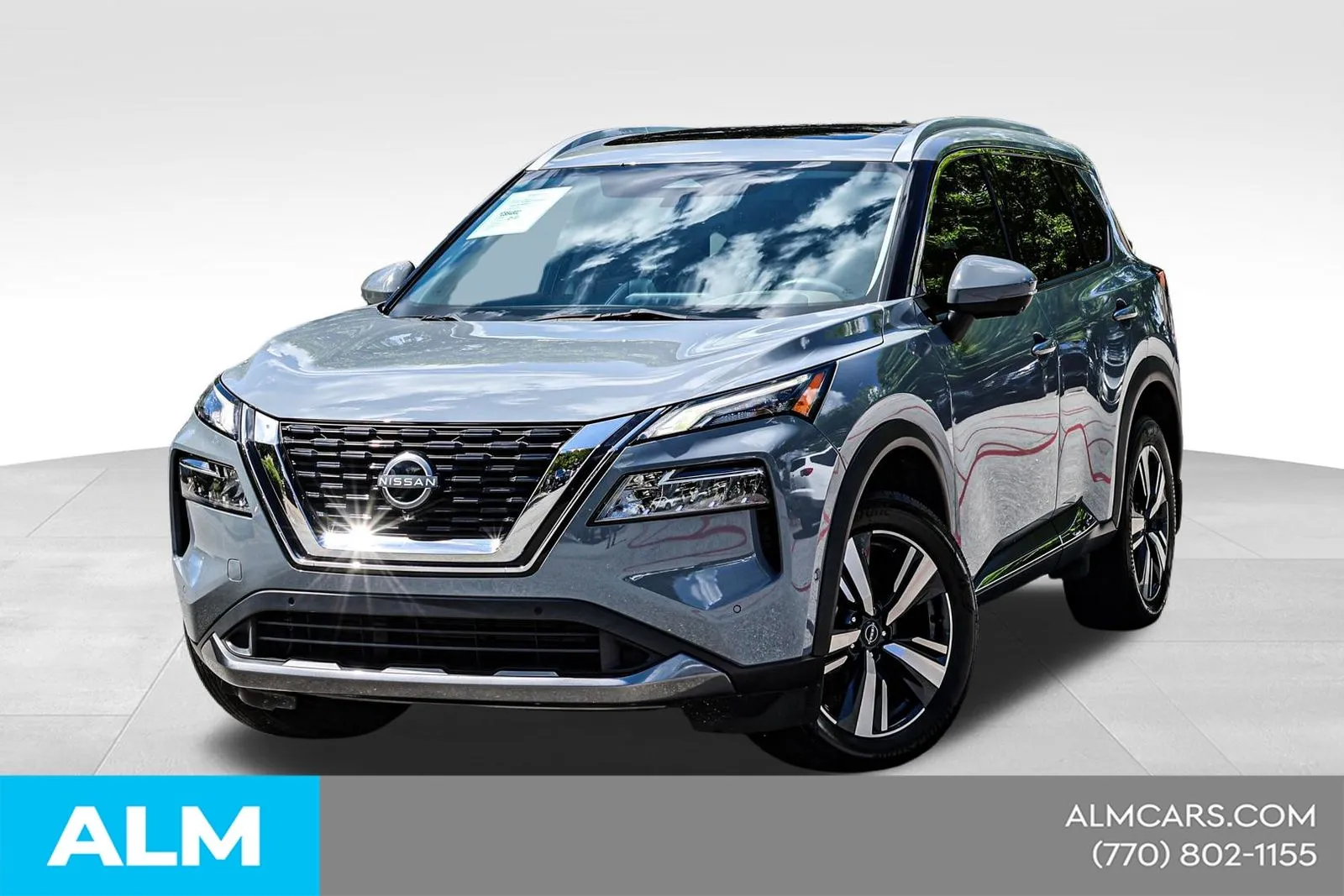 Gray 2023 Nissan Rogue SL for sale in Newnan, GA