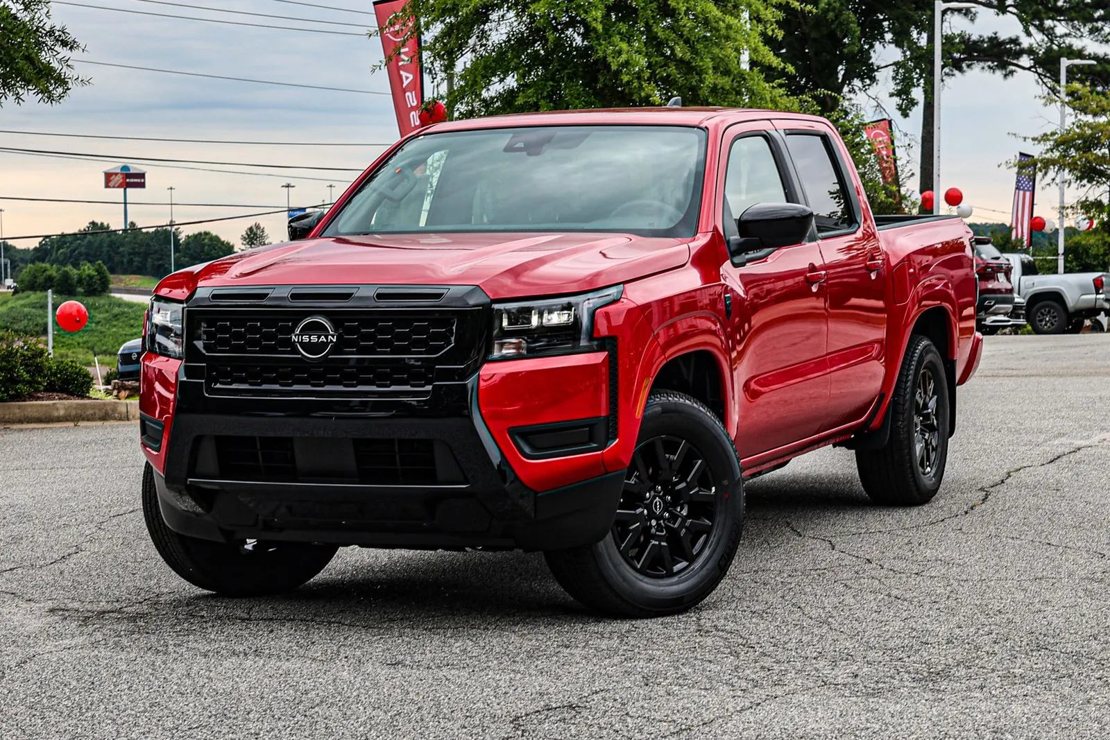 Red 2026 Nissan Frontier SV for sale in Newnan, GA