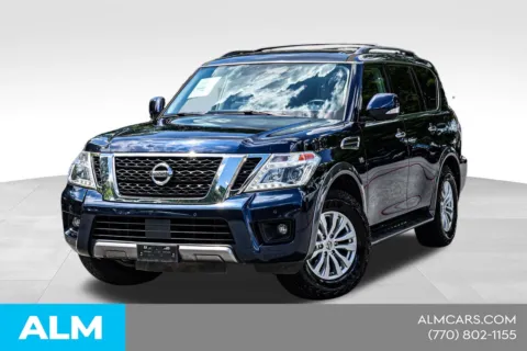 Blue 2019 Nissan Armada SV for sale in Newnan, GA