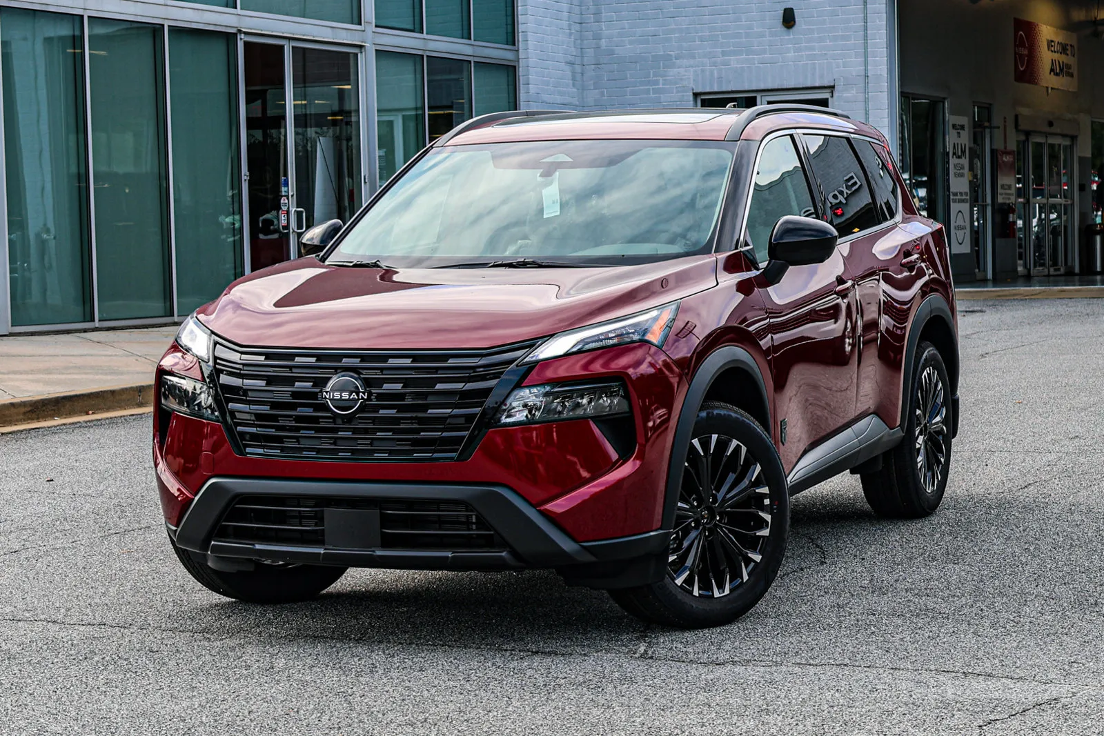 Red 2026 Nissan Rogue Dark Armor w/ Lifetime Powertrain Warranty for sale in Newnan, GA