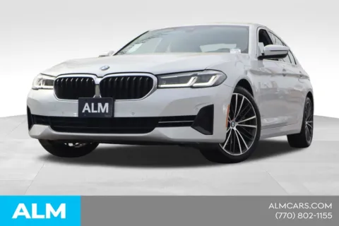 White 2023 BMW 5 Series 540i xDrive for sale in Newnan, GA