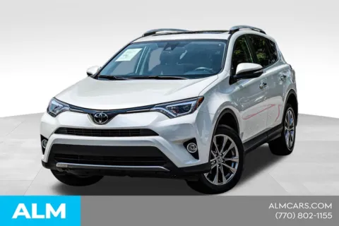 White 2018 Toyota RAV4 Limited for sale in Newnan, GA