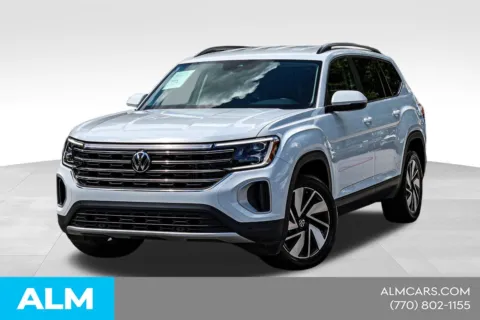 White 2025 Volkswagen Atlas 2.0T SE w/Technology for sale in Newnan, GA