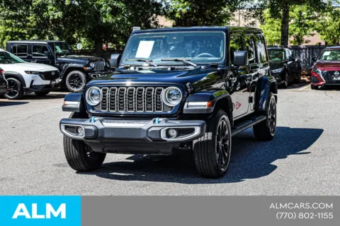 Another view of 2024 Jeep Wrangler Sahara 4xe for sale in Newnan, GA at ALM Nissan Newnan