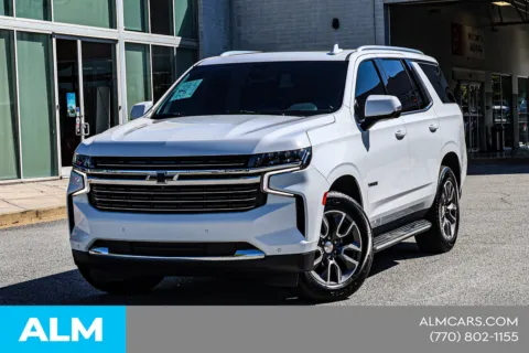 White 2022 Chevrolet Tahoe LT SUNROOF - CALL 770-254-3800 for sale in Newnan, GA