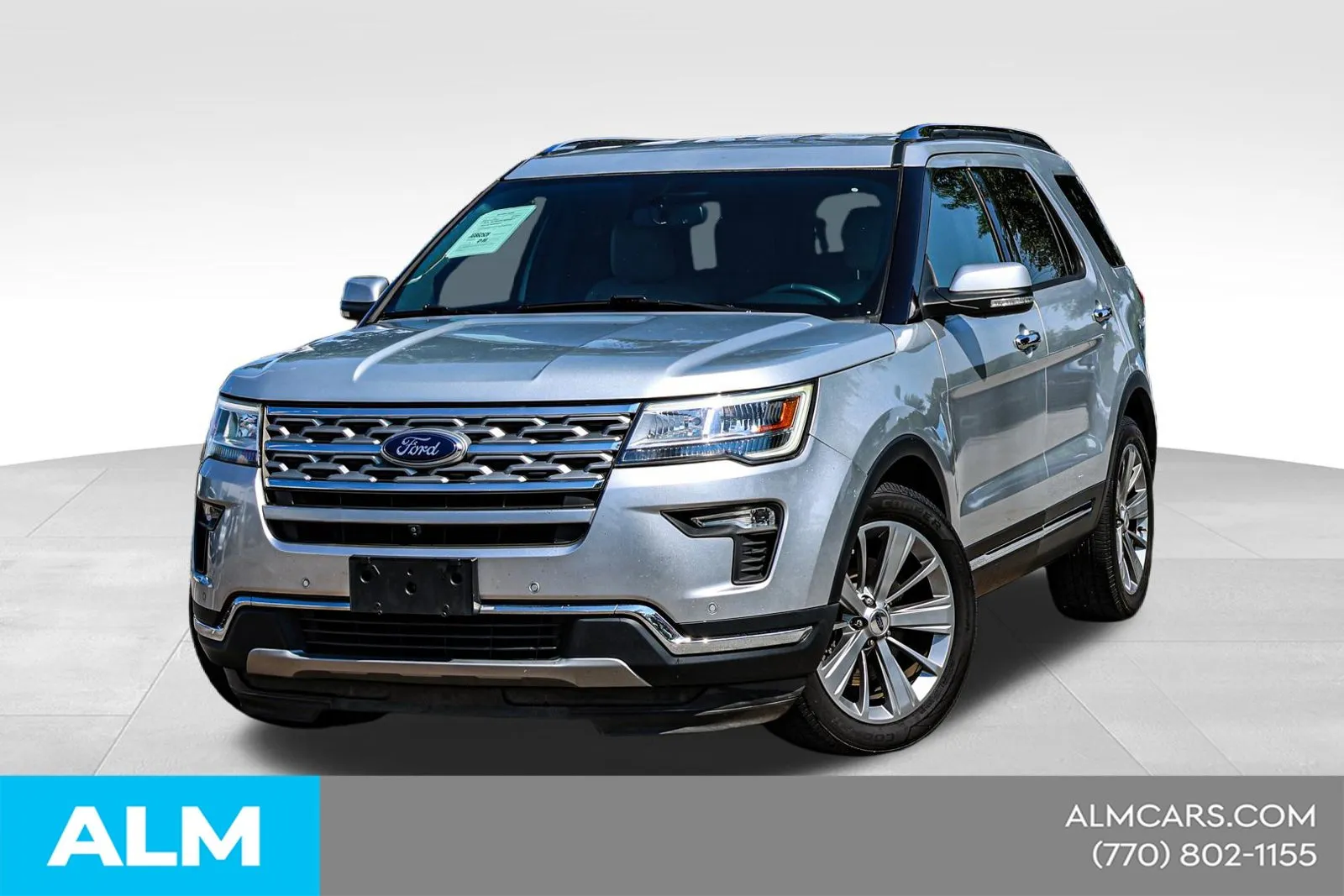 Silver 2018 Ford Explorer Limited for sale in Newnan, GA