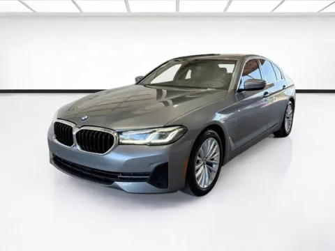 Gray 2023 BMW 5 Series 530i for sale in Dallas, TX