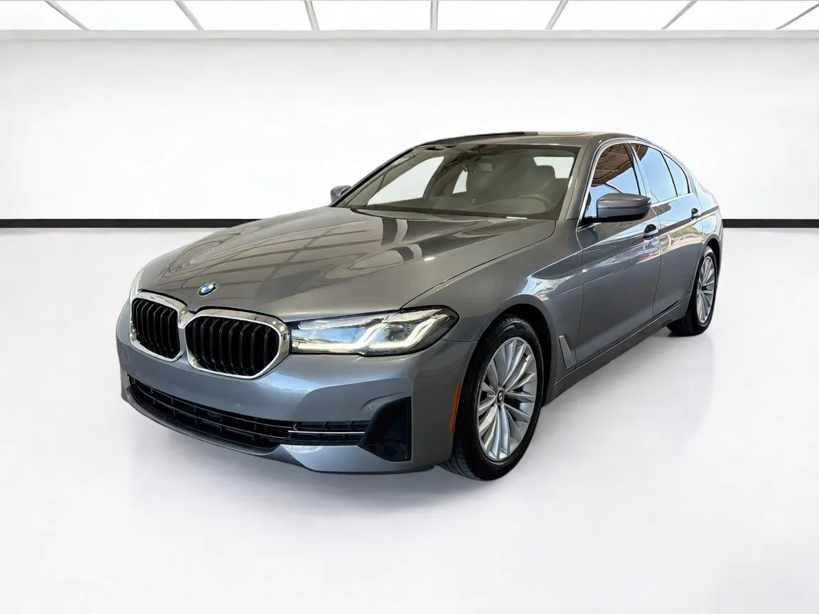 Gray 2023 BMW 5 Series 530i for sale in Dallas, TX