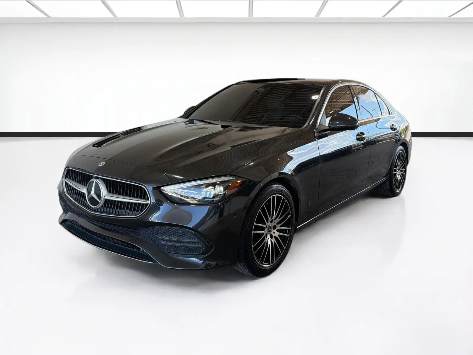 Gray 2022 Mercedes-Benz C-Class C 300 for sale in Dallas, TX