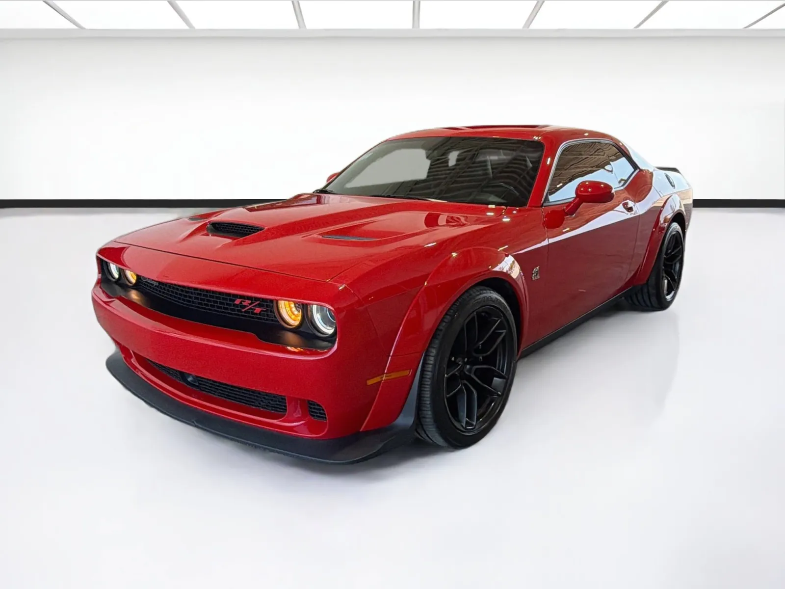 Red 2022 Dodge Challenger R/T Scat Pack Widebody for sale in Dallas, TX
