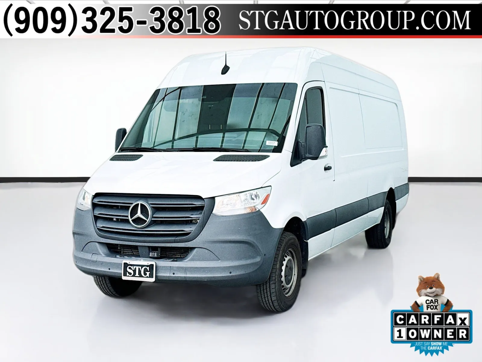 White 2021 Mercedes-Benz Sprinter Cargo Van for sale in Dallas, TX