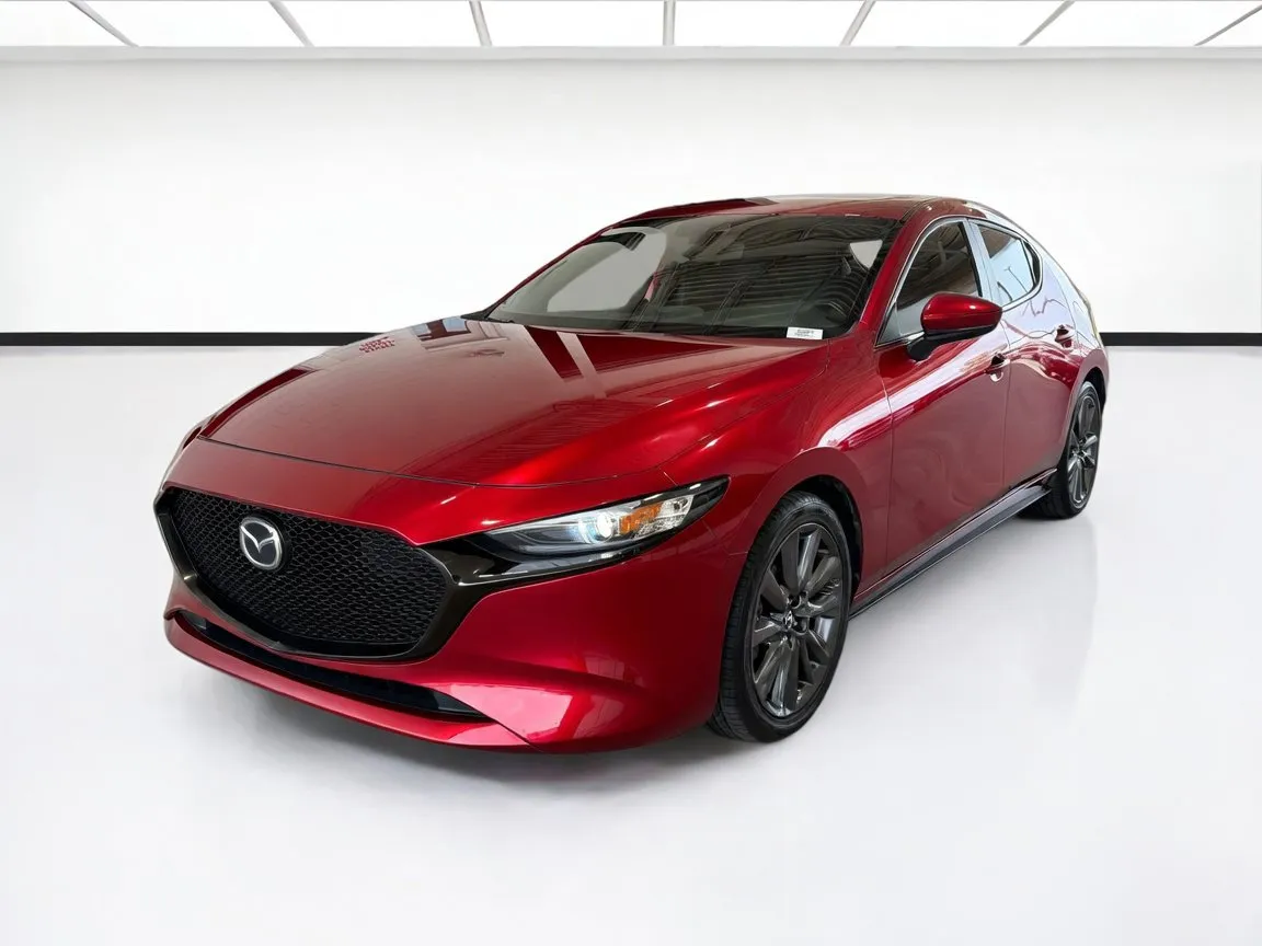 Red 2022 Mazda Mazda3 Hatchback Preferred for sale in Dallas, TX